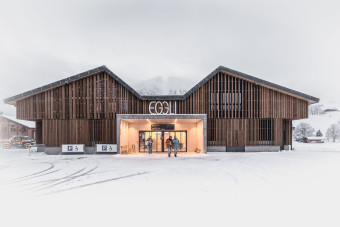 Nouvelle station aval et amont téléférique Eggli, Gstaad